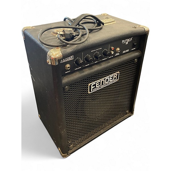 Used Fender Rumble 15 15W 1X8 Bass Combo Amp