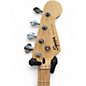 Used Squier Bronco Blue Electric Bass Guitar