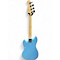 Used Squier Bronco Blue Electric Bass Guitar
