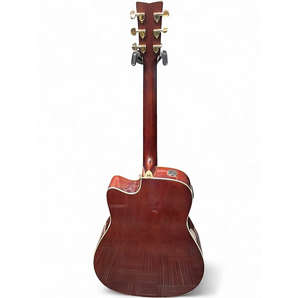 Used Yamaha FX335C Natural Acoustic Electric Guitar