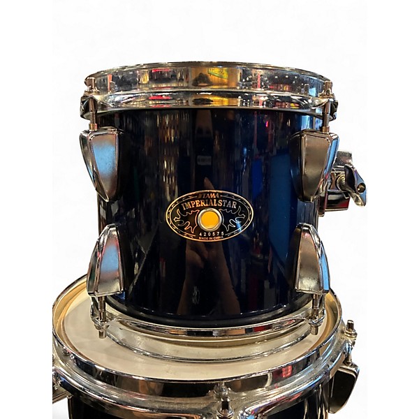 Used TAMA 6 Piece Imperialstar Blue Drum Kit