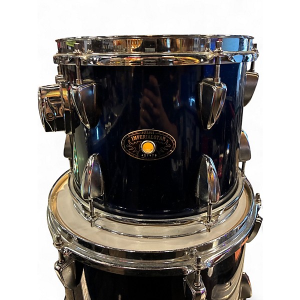 Used TAMA 6 Piece Imperialstar Blue Drum Kit