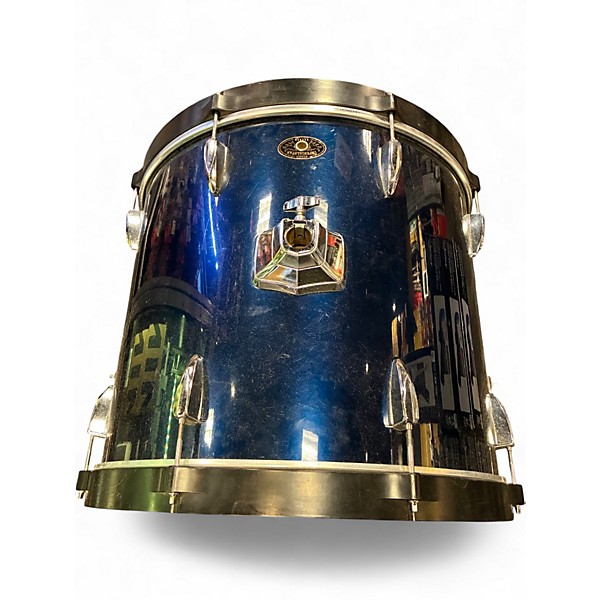Used TAMA 6 Piece Imperialstar Blue Drum Kit