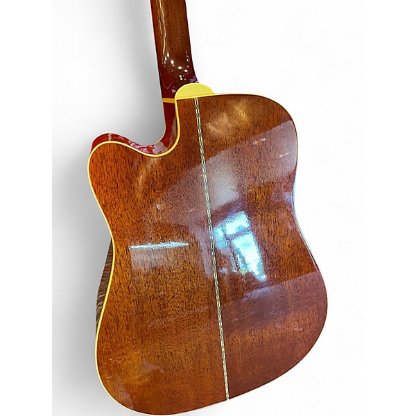 Used Ibanez AW100CE Natural Acoustic Electric Guitar
