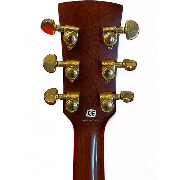 Used Ibanez AW100CE Natural Acoustic Electric Guitar