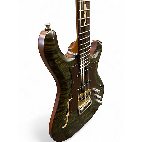 Used Knaggs Severn Tier 2 Green Solid Body Electric Guitar