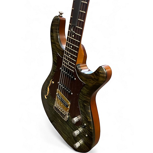 Used Knaggs Severn Tier 2 Green Solid Body Electric Guitar