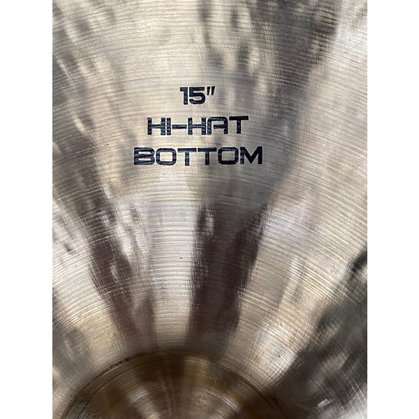 Used Soultone 15in Vintage Old School 1964 Hi Hat Pair Cymbal