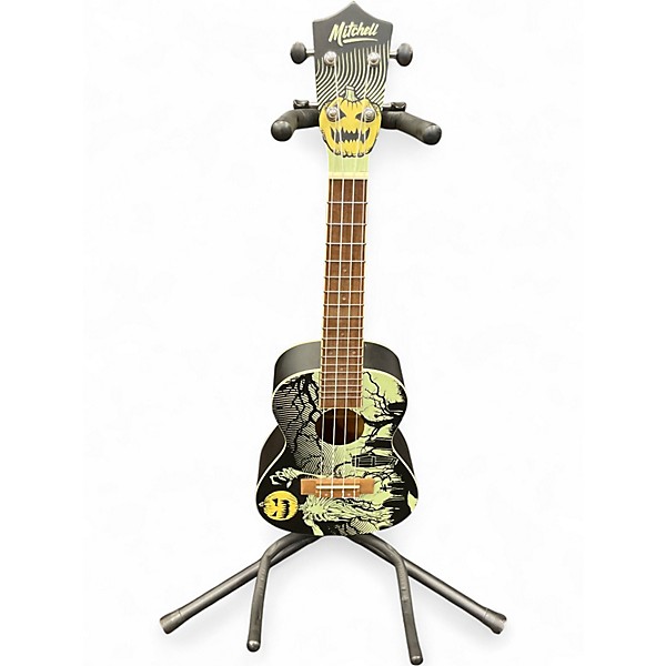 Used Mitchell Graveyard Green Ukulele