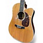 Used Martin DC16RGTE Natural Acoustic Electric Guitar