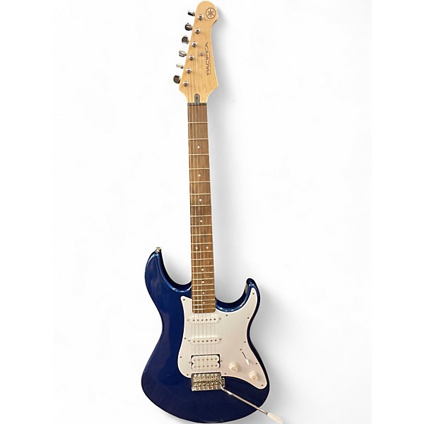 Used Yamaha PAC012 Metallic Blue Solid Body Electric Guitar
