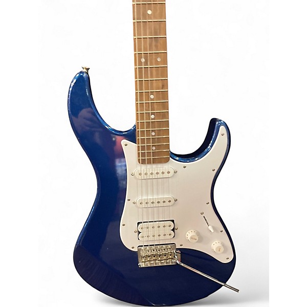 Used Yamaha PAC012 Metallic Blue Solid Body Electric Guitar