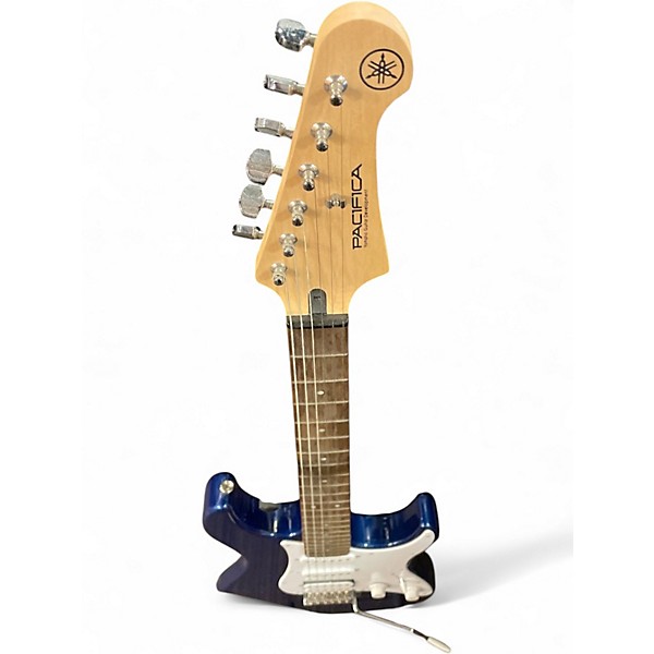 Used Yamaha PAC012 Metallic Blue Solid Body Electric Guitar