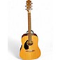 Used Fender CD60 Dreadnought Natural Acoustic Guitar thumbnail