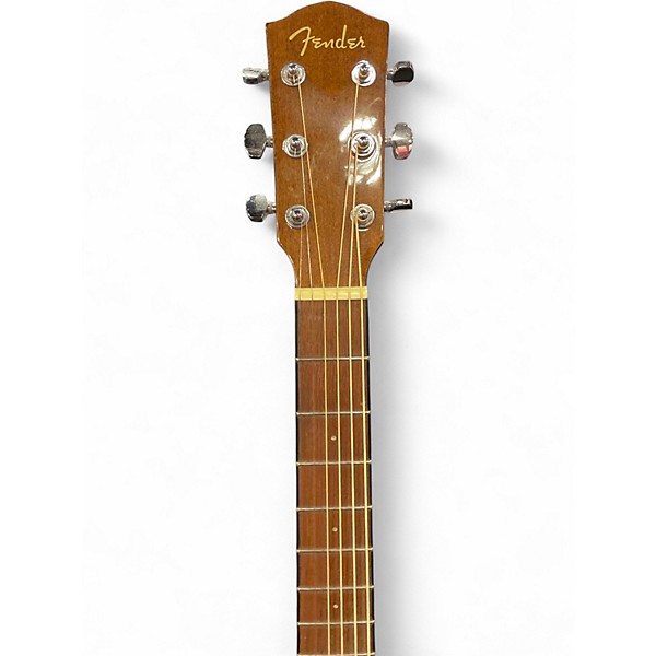 Used Fender CD60 Dreadnought Natural Acoustic Guitar