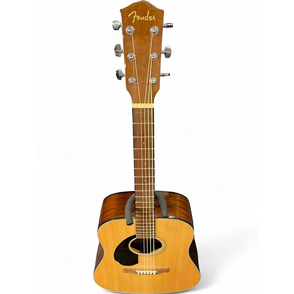 Used Fender CD60 Dreadnought Natural Acoustic Guitar