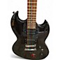 Used ESP LTD Viper 100FM Black Solid Body Electric Guitar