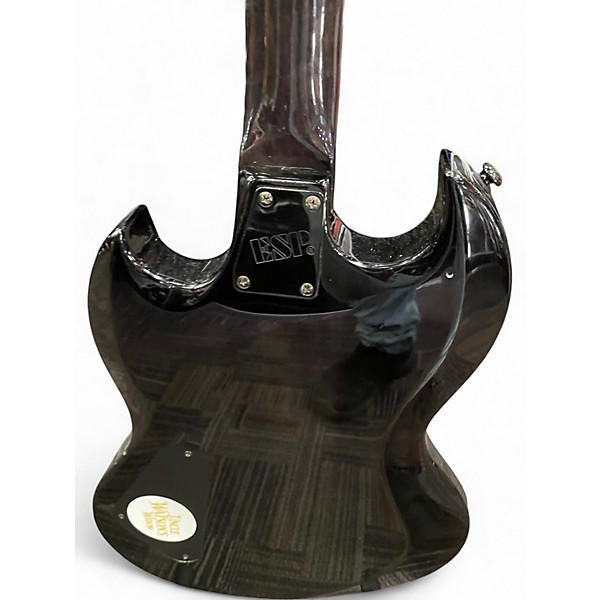 Used ESP LTD Viper 100FM Black Solid Body Electric Guitar