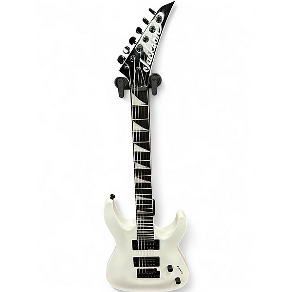 Used Jackson Dinky Standard White Solid Body Electric Guitar