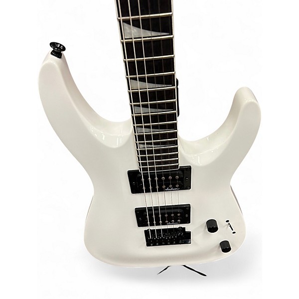 Used Jackson Dinky Standard White Solid Body Electric Guitar