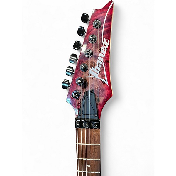 Used Ibanez RG470PB Crimson Red Burst Solid Body Electric Guitar