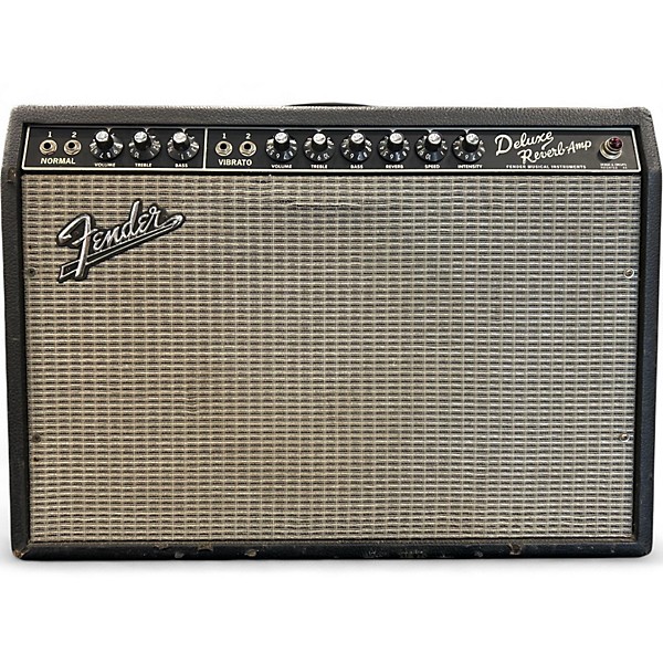 Used Fender 1965 Reissue Deluxe Reverb 22W Tube Guitar Combo Amp