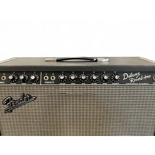 Used Fender 1965 Reissue Deluxe Reverb 22W Tube Guitar Combo Amp