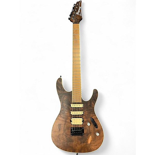 Used Ibanez SEW761MCW Natural Solid Body Electric Guitar