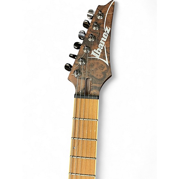 Used Ibanez SEW761MCW Natural Solid Body Electric Guitar