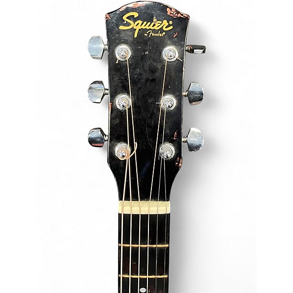 Used Squier SA100 Natural Acoustic Guitar