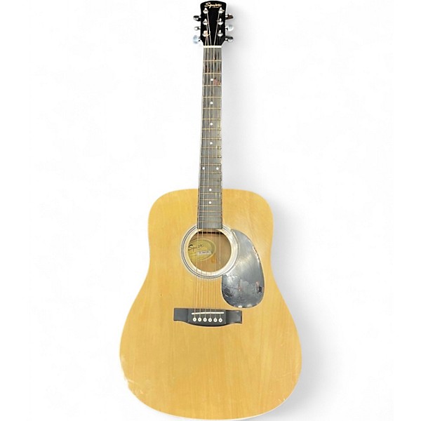 Used Squier SA100 Natural Acoustic Guitar