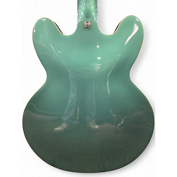 Used Epiphone ES335 Pro Whale Blue Hollow Body Electric Guitar
