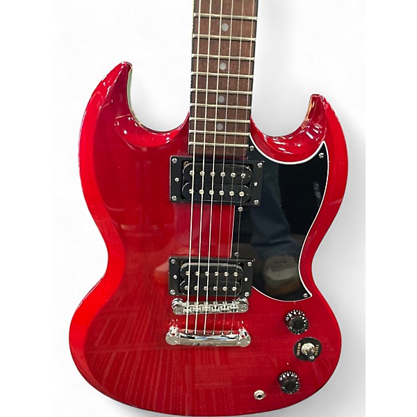 Used Epiphone SG Special Bolt On Black Cherry Solid Body Electric Guitar