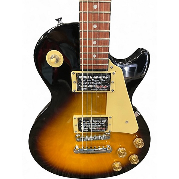 Used Epiphone Les Paul 100 Bolt On 2 Color Sunburst Solid Body Electric Guitar