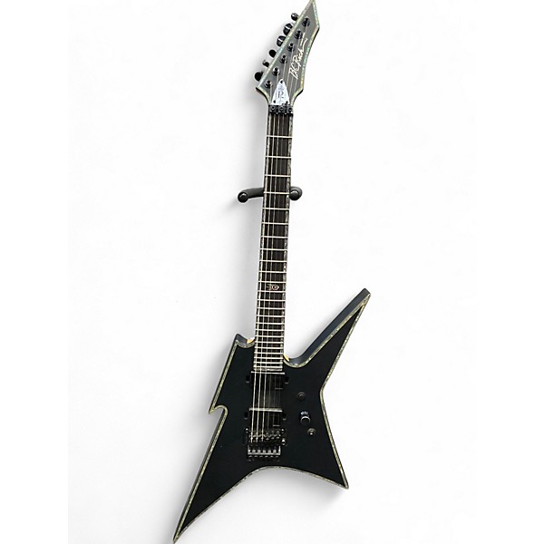 Used B.C. Rich Ironbird extreme Satin Black Solid Body Electric Guitar