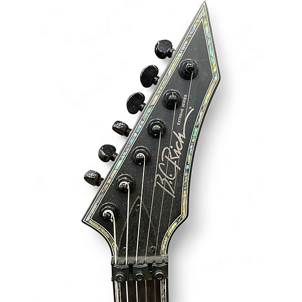 Used B.C. Rich Ironbird extreme Satin Black Solid Body Electric Guitar