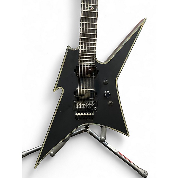 Used B.C. Rich Ironbird extreme Satin Black Solid Body Electric Guitar