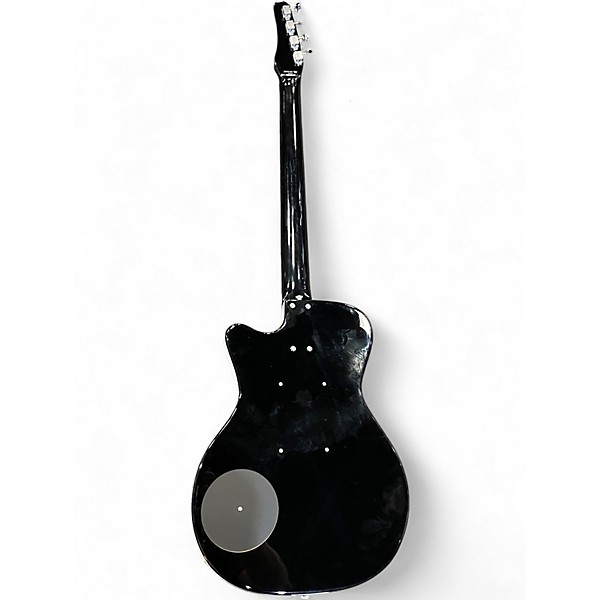 Used Danelectro d56 Black Electric Bass Guitar