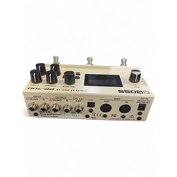 Used BOSS DD500 Digital Delay Effect Pedal