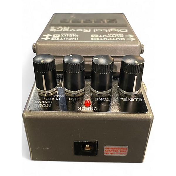 Used BOSS RV5 Digital Reverb Effect Pedal