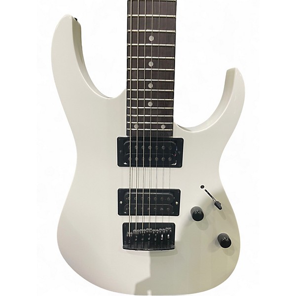 Used Ibanez GRG7221 Alpine White Solid Body Electric Guitar