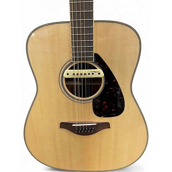 Used Yamaha FG820-12 Natural 12 String Acoustic Guitar