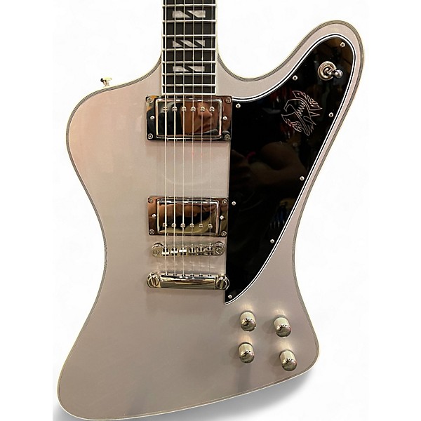 Used Epiphone Firedbird Futura TV Silver Solid Body Electric Guitar