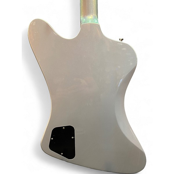 Used Epiphone Firedbird Futura TV Silver Solid Body Electric Guitar