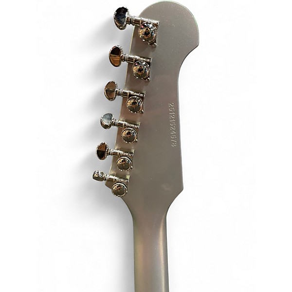 Used Epiphone Firedbird Futura TV Silver Solid Body Electric Guitar