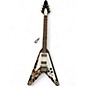 Used Epiphone JIMI HENDRIX "LOVE DROPS" Ebony Solid Body Electric Guitar thumbnail