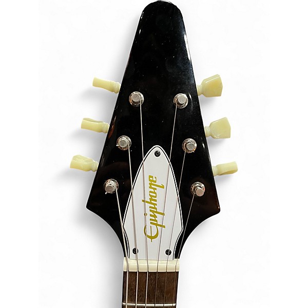 Used Epiphone JIMI HENDRIX "LOVE DROPS" Ebony Solid Body Electric Guitar
