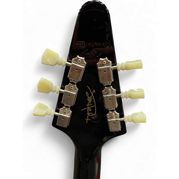 Used Epiphone JIMI HENDRIX "LOVE DROPS" Ebony Solid Body Electric Guitar