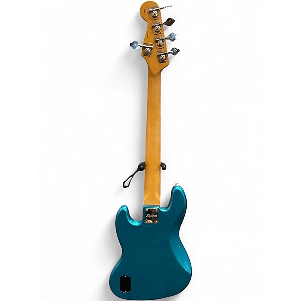 Used Squier Classic Vibe 70's Jazz Bass V Ocean Turquoise Solid Body Electric Guitar