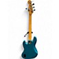Used Squier Classic Vibe 70's Jazz Bass V Ocean Turquoise Solid Body Electric Guitar